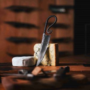 Scroll Knife & Oldfield Forge Chopping Board